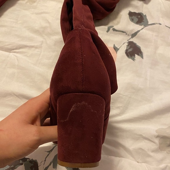 Just Fab Over the Knee Boots size 11 - Picture 8 of 9